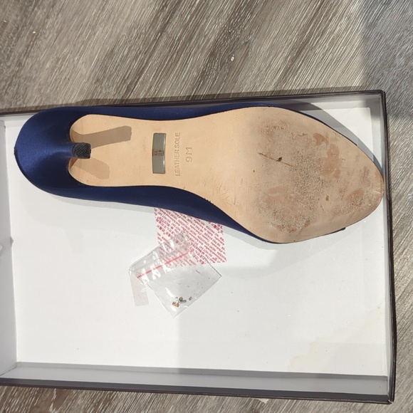 Badgley Mischka Davida II pump, navy blue, size 9 - Picture 3 of 3